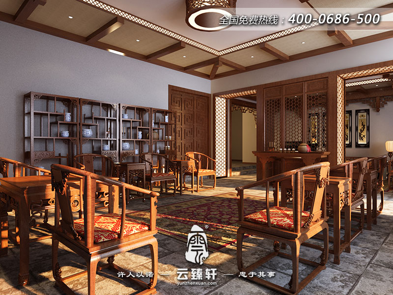 古典的中式會(huì)客廳